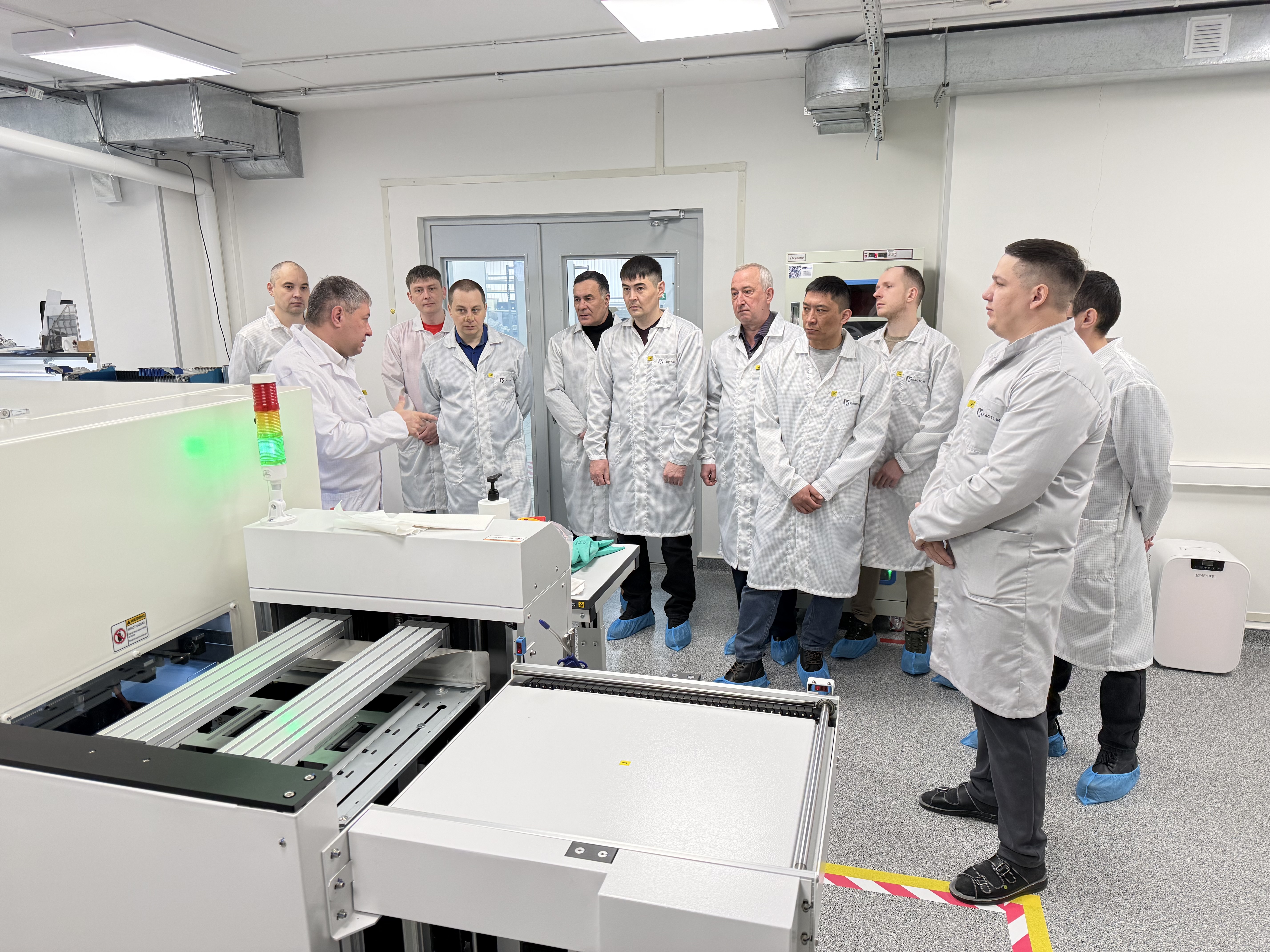 Делегация БГК на производстве «Кастом»: оценка потенциала импортозамещения в энергетикероизводственную площадку «Кастом» 